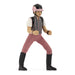 PAPO Horse and Ponies Young Trendy Riding Girl Toy Figure, Multi-colour (52007)