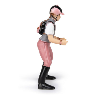PAPO Horse and Ponies Young Trendy Riding Girl Toy Figure, Multi-colour (52007)