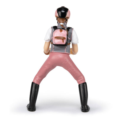 PAPO Horse and Ponies Young Trendy Riding Girl Toy Figure, Multi-colour (52007)