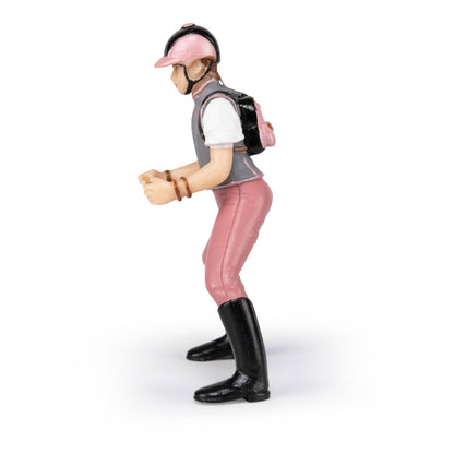 PAPO Horse and Ponies Young Trendy Riding Girl Toy Figure, Multi-colour (52007)