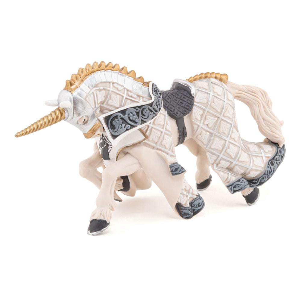 PAPO Fantasy World Weapon Master Unicorn Horse Toy Figure, Multi-colour (39916)