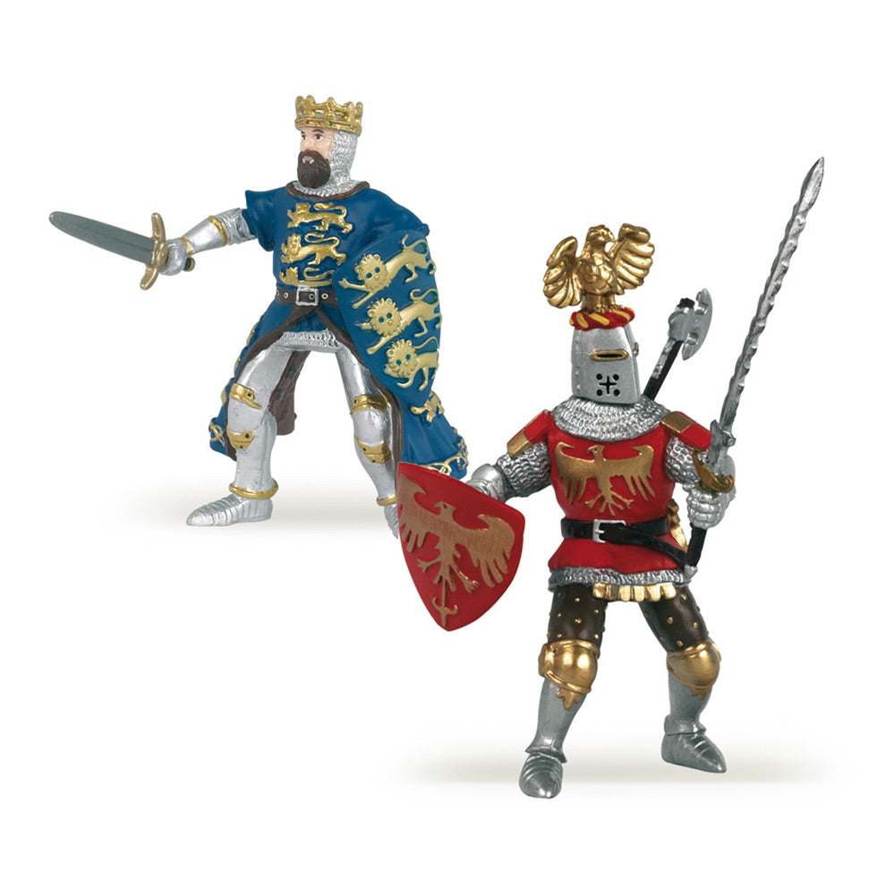 PAPO Mini Papo Mini Knights Tube Toy Mini Figure Set, Multi-colour (33016)