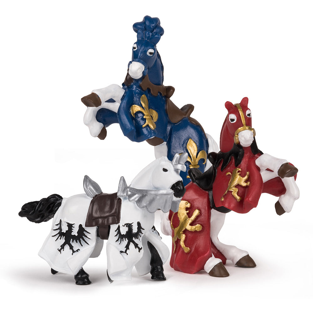PAPO Mini Papo Mini Plus Knights Tube Toy Mini Figure Set, Multi-colour (33022)