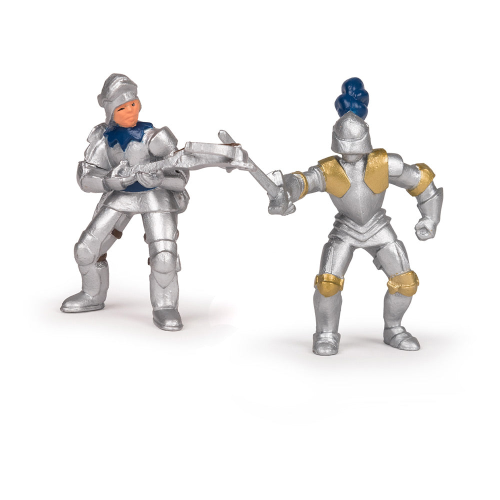 PAPO Mini Papo Mini Plus Knights Tube Toy Mini Figure Set, Multi-colour (33022)