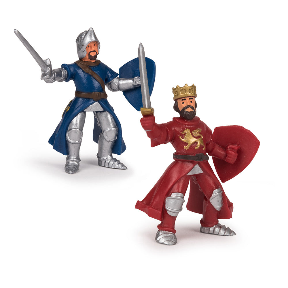 PAPO Mini Papo Mini Plus Knights Tube Toy Mini Figure Set, Multi-colour (33022)