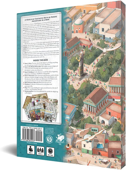 Chaosium | RuneQuest: Starter Set | Roleplaying Game | Ages 16+ | 2-7 Players | 2 Hours Playing Time
