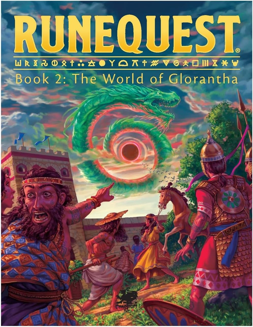 Chaosium | RuneQuest: Starter Set | Roleplaying Game | Ages 16+ | 2-7 Players | 2 Hours Playing Time