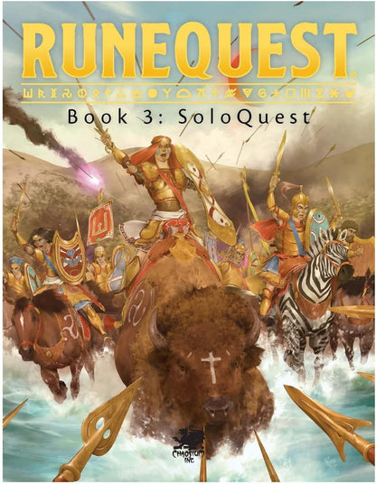 Chaosium | RuneQuest: Starter Set | Roleplaying Game | Ages 16+ | 2-7 Players | 2 Hours Playing Time