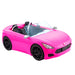 Barbie Convertible 2-Seater Vehicle, Pink Car with Rolling Wheels & Realistic Details, Gift for 3+ & Chelsea Travel Doll, Blonde, With Puppy, Carrier & Accessories, For 3 To 7 Year Olds, FWV20