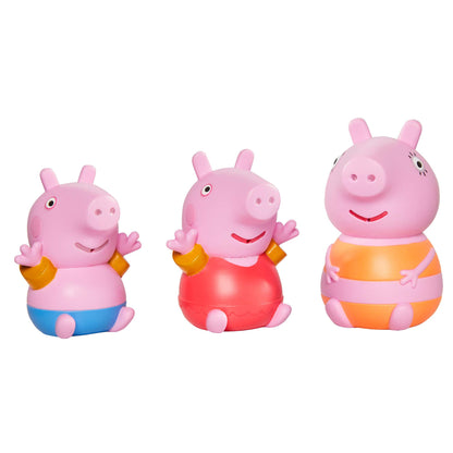 TOMY Toomies Peppa Pig, Mummy Pig, Peppa & George Bath Squirters, Baby Bath Toys, Kids Bath Toys for Water Play, Fun Bath Accessories for Babies & Toddlers, Suitable for 18 Months, 2, 3 & 4 Year Olds