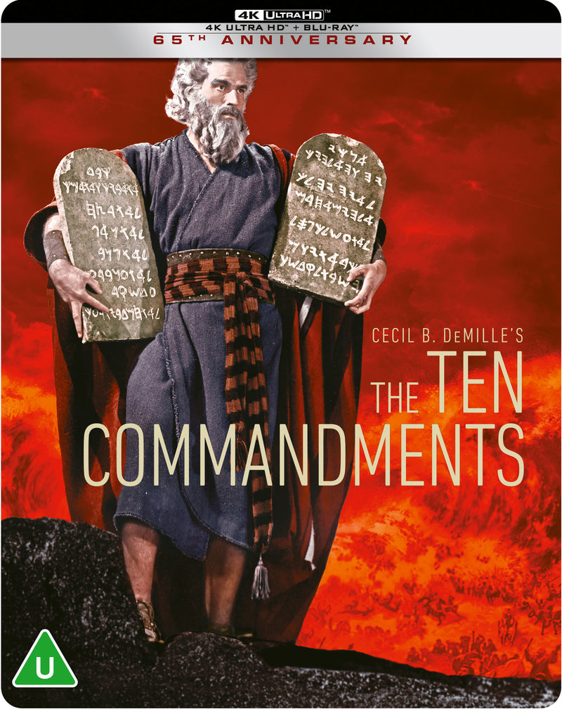The Ten Commandments Limited Edition 4K UHD Steelbook