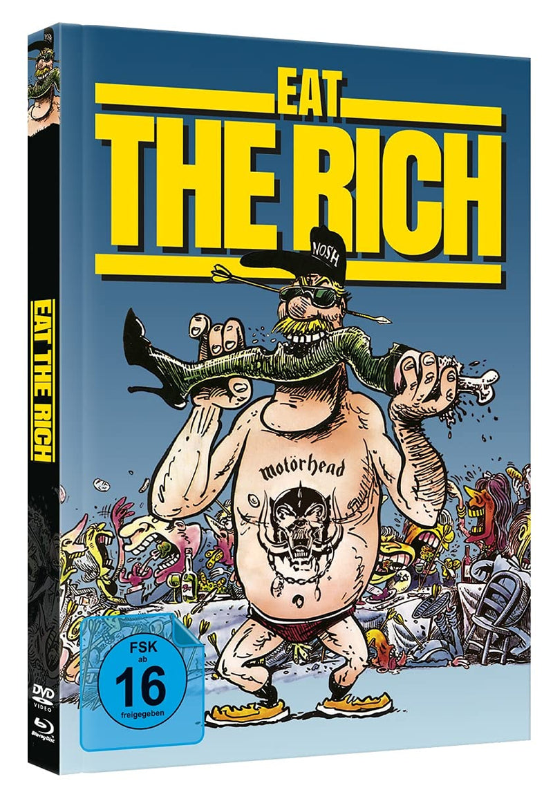 EAT THE RICH - Limited Mediabook - Cover B - Blu-ray & DVD