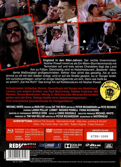 EAT THE RICH - Limited Mediabook - Cover B - Blu-ray & DVD