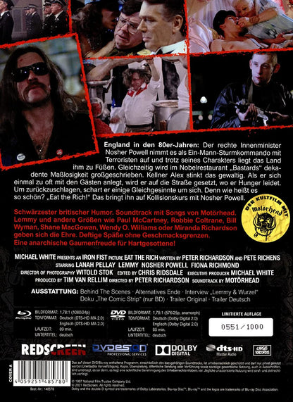 EAT THE RICH - Limited Mediabook - Cover A -