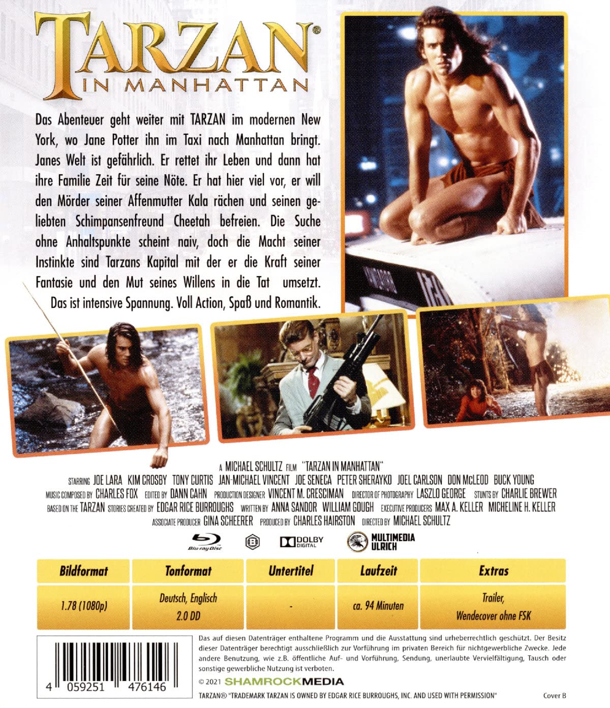 Tarzan in Manhattan – Cover B