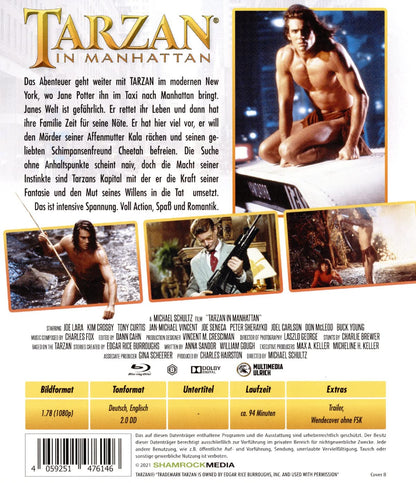 Tarzan in Manhattan – Cover B
