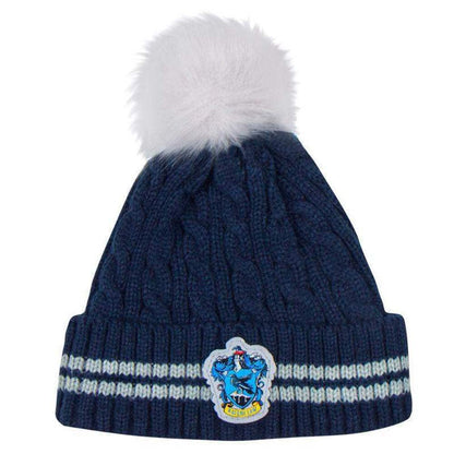 Cinereplicas - Harry Potter - Pom Pom Beanie - Officially licensed Normal size Blue and Grey