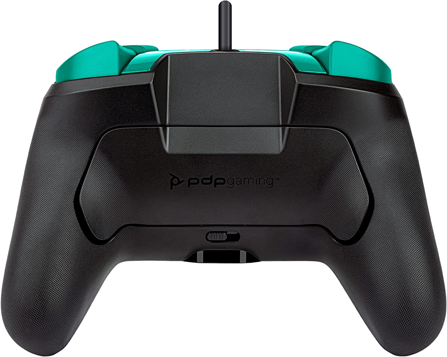 PDP Gaming Faceoff Deluxe+ Wired Switch Pro Controller - Animal Crossing - Tom Nook - Blue / Green - Officially Licensed by Nintendo - Customizable buttons and paddles - Ergonomic Controllers Animal C