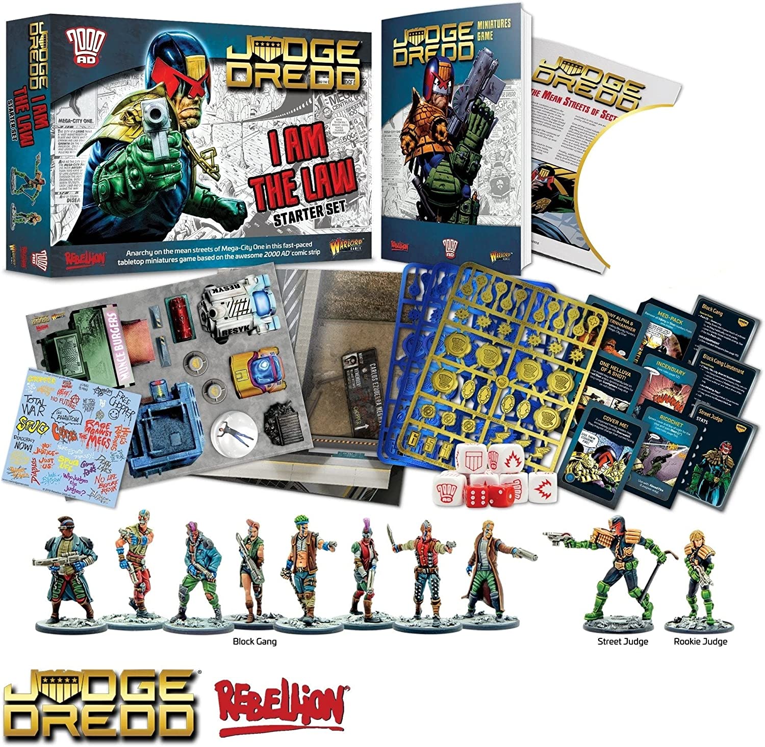 Warlord Games - Judge Dredd: Starter Game I Am The Law! (651510001