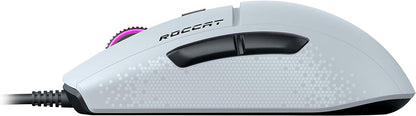 Roccat Burst Core - Extreme Lightweight Optical Core Gaming Mouse (high precision, optical sensor 8,500 dpi, only 68g, designed in Germany), white ROC-11-751