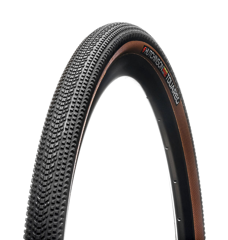 Hutchinson Black Tyre 700X40C (40-622) Touareg T.Ready Hardskin Soft Tan (Beige) Adult Unisex Cycling