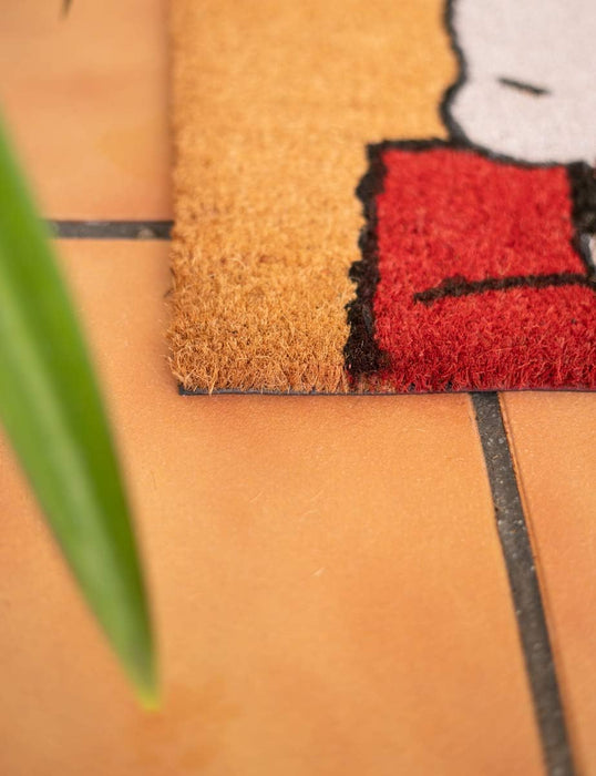 Grupo Erik Snoopy Door Mat | 15.7 x 23.6 inches - 40 x 60 cm | Coconut Coir | Eco Friendly 100% | Indoor Door Mat & Outdoor Door Mat | Snoopy Gifts | Peanuts