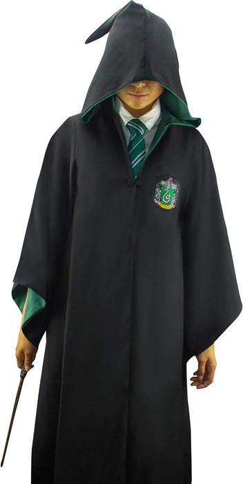 Cinereplicas Harry Potter Robe - Authentic Official Tailored Wizard Robes Cloak - Adults and Kids Size - Black & Blue
