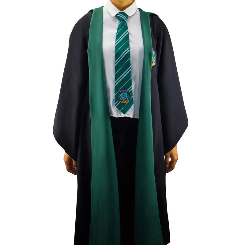 Cinereplicas Harry Potter Robe - Authentic Official Tailored Wizard Robes Cloak - Adults and Kids Size - Black & Blue - L