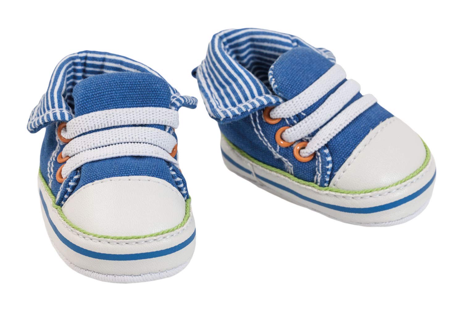 Heless - Poppenschoenen Sneakers Blauw 30-34 Cm