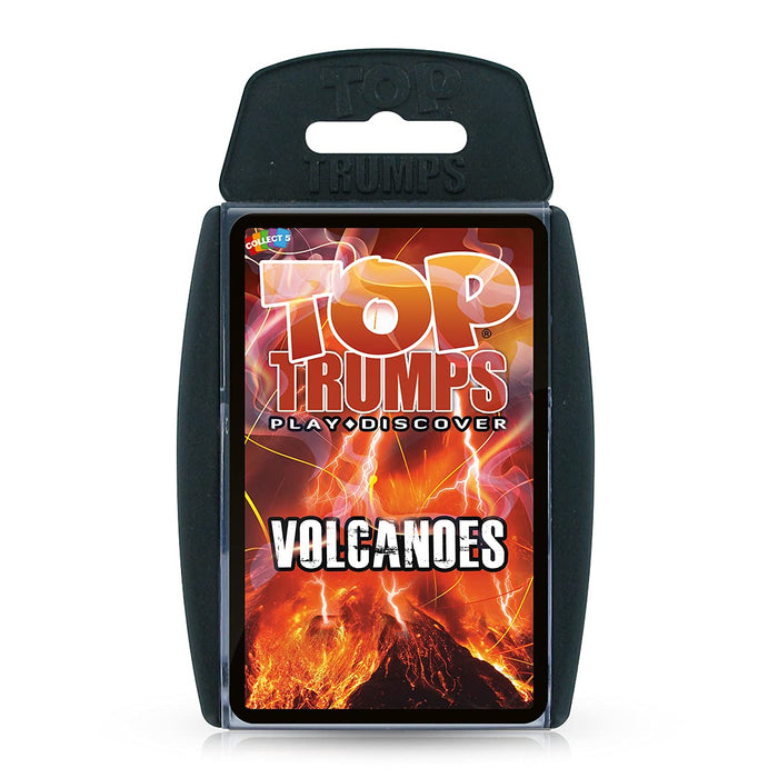 Top Trumps Volcanoes Classics Kartenspiel, erfahren Sie Fakten über Mount St. Helen, Ätna und Stromboli in diesem pädagogischen Spiel, Geschenke und Spielzeug für Jungen und Mädchen ab 6 Jahren