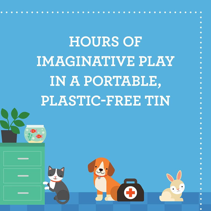 Petit Collage- Animal Juego magnético, Multicolor, M (0810073340718