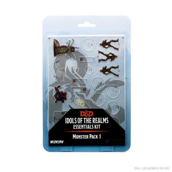 D&D Idols of the Realms: Essentials 2D Miniatures- Monster Pack #1