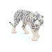 PAPO Wild Animal Kingdom White Tiger Toy Figure, White/Black (50045)
