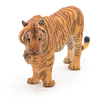 PAPO - Figurina animale -Tigre e il suo bambino, giocattolo per bambini dai 3 anni - Animali selvatici