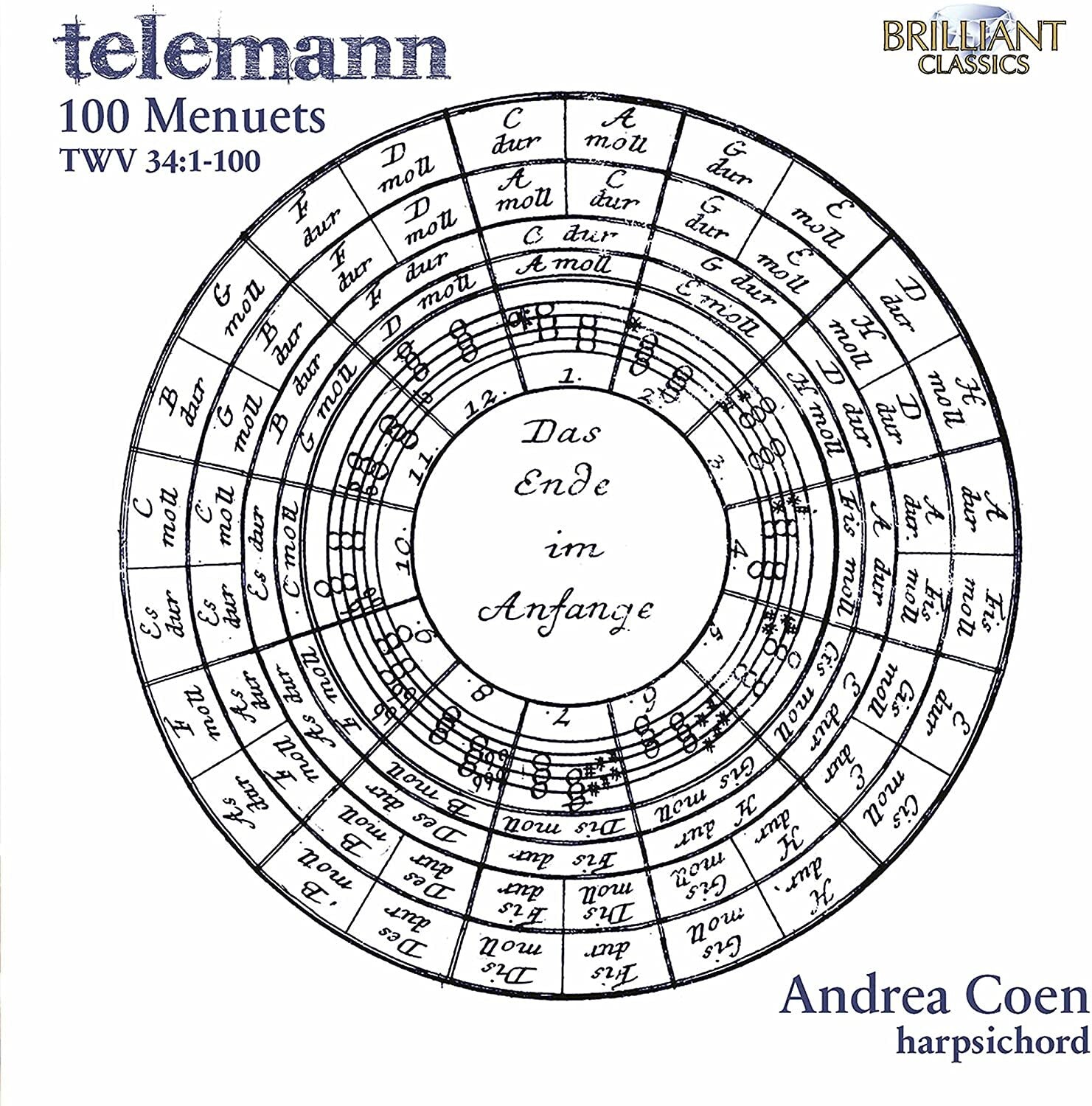 Telemann: 100 Menuets, TWV34:1-100