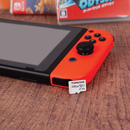 Transcend Scheda di memoria microSDXC 300S Classe 10 da 64 GB con fino a 95/45 MB/s (per smartphone, fotocamere digitali e console Nintendo) senza adattatore SD - TS64GUSD300S