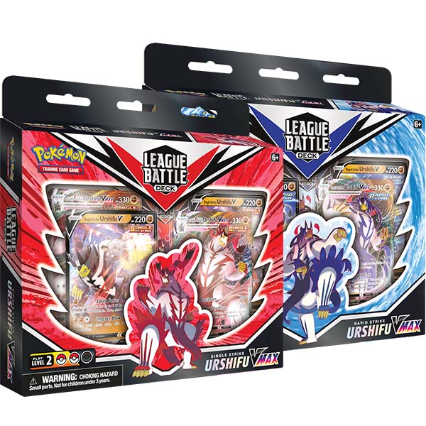 Pokémon | Single Strike Urshifu/Rapid Strike Urshifu League Battle Deck (één willekeurig) | Kaartspel | Leeftijd 6+ | 2 spelers | 10+ minuten speeltijd