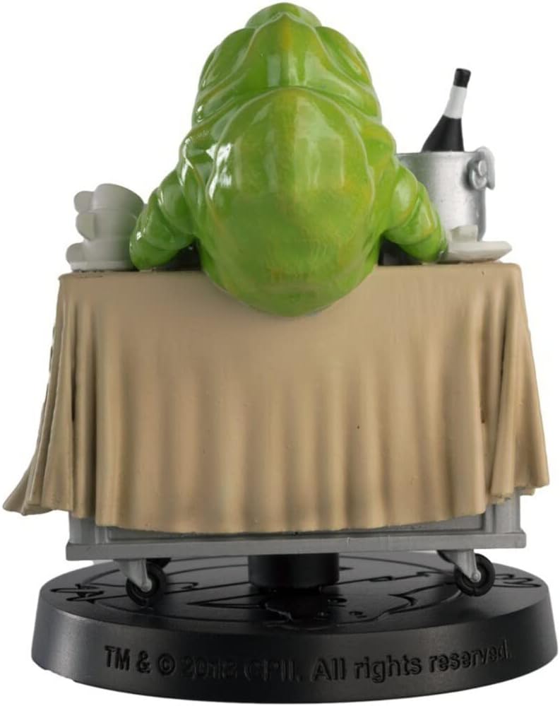 Ghostbusters Eaglemoss Hero Collector 11cm 1:16 Scale Resin Slimer Dining at Food Trolley Figurine