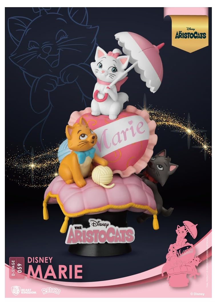 Beast Kingdom Disney Aristocats Marie D Stage Figure