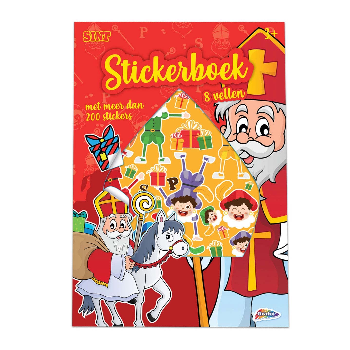 Jouetprive Saint Nicholas Sticker Book