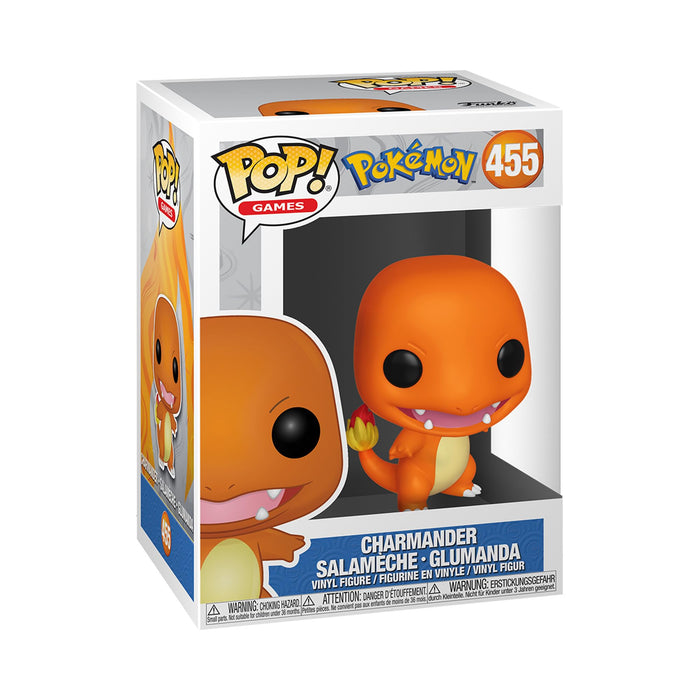 Funko POP! Games: Pokemon - Charmander Salameche Glumanda - Collectable Vinyl Figure For Display & POP! Games: Pokemon - Mewtwo - Collectable Vinyl Figure For Display