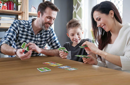 Skip Bo Junior Card Game in with 2 Levels of Play, 112 Cards, Sequencing Entertainment for 2 to 4 Players Ages 5 Years & Older, HHB37