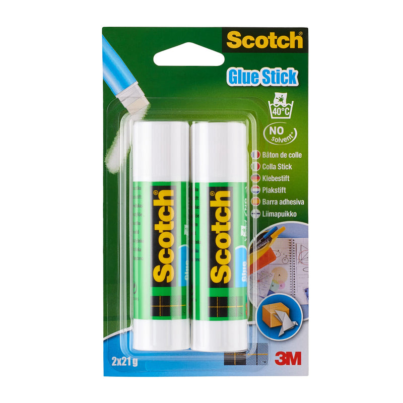 Scotch 21g Glue Sticks (Pack of 2