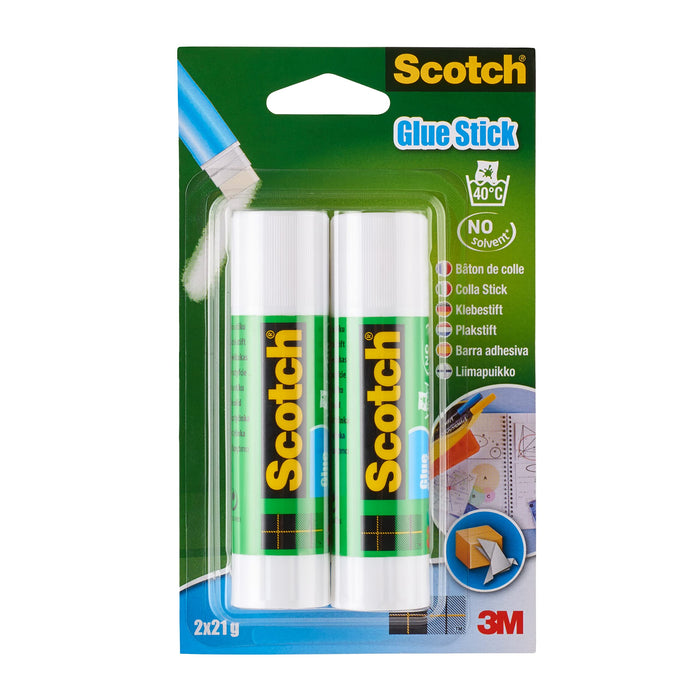 Scotch 21g Glue Sticks (Pack of 2) Medium (21 g)