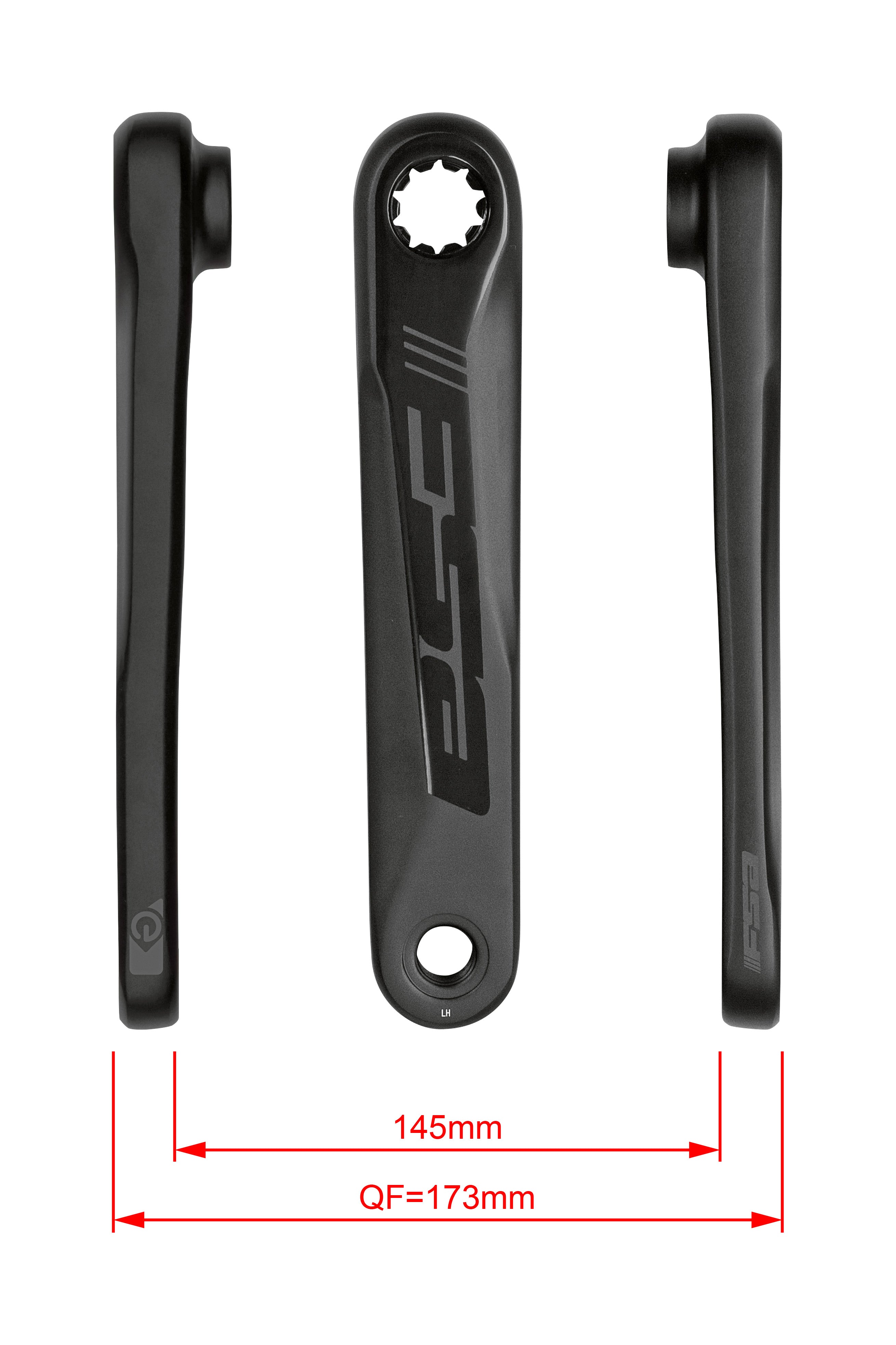 Pedivelle E-Bike Fazua CK-746-1/IS 172 mm
