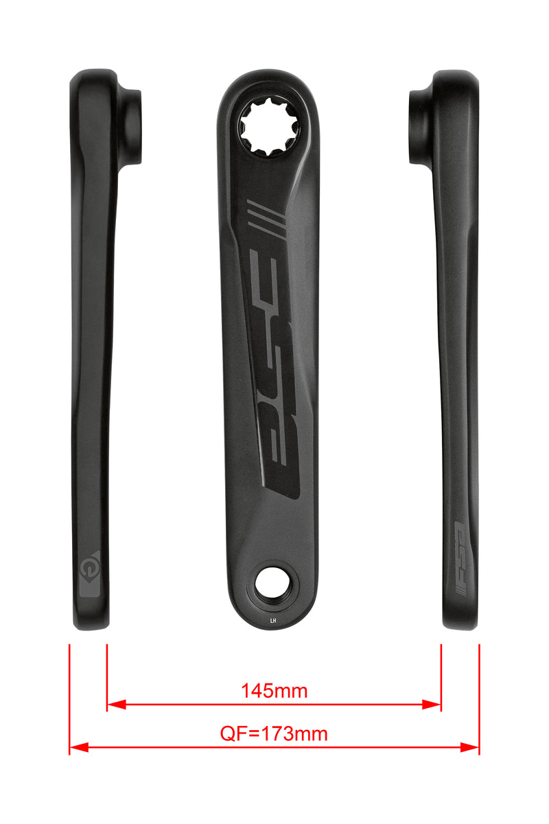 Pedivelle E-Bike Fazua CK-746-1/IS 172 mm