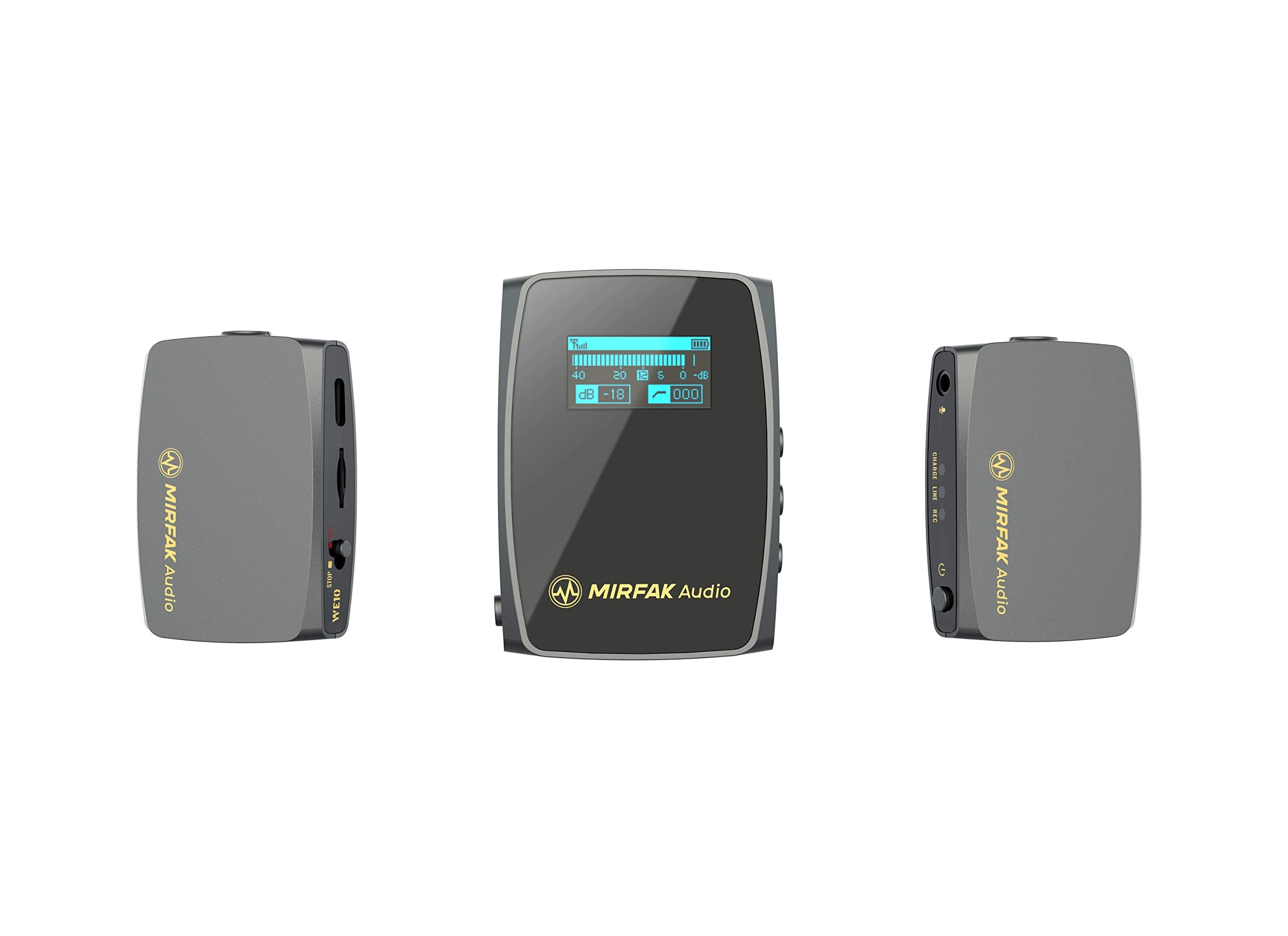 MIRFAK DUAL Channel Compact Wireless Mic. system WE10 PRO (D200091