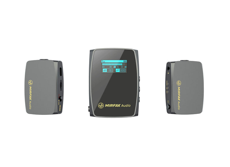 MIRFAK DUAL Channel Compact Wireless Mic. system WE10 PRO (D200091