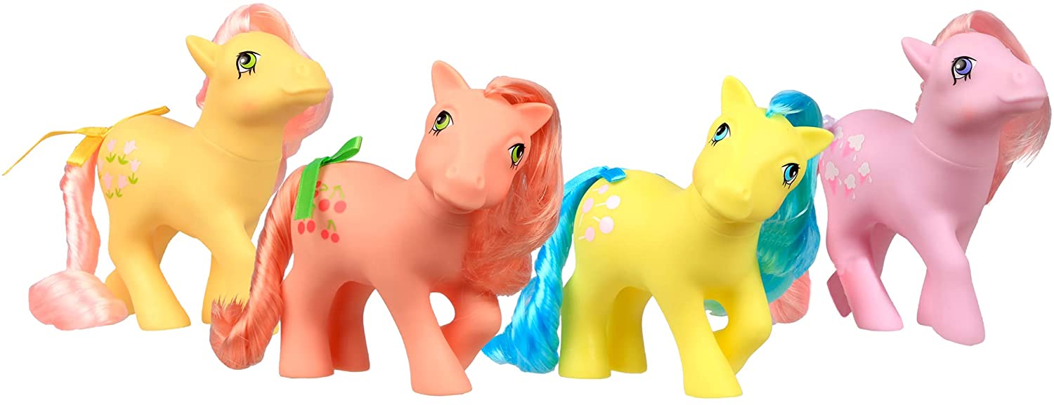 Basic Fun My Little Pony | Posey Classic Pony | Retro Horse Gifts, Collectable Vintage Toys for Kids, Unicorn Toys for Boys and Girls Ages 4 35287