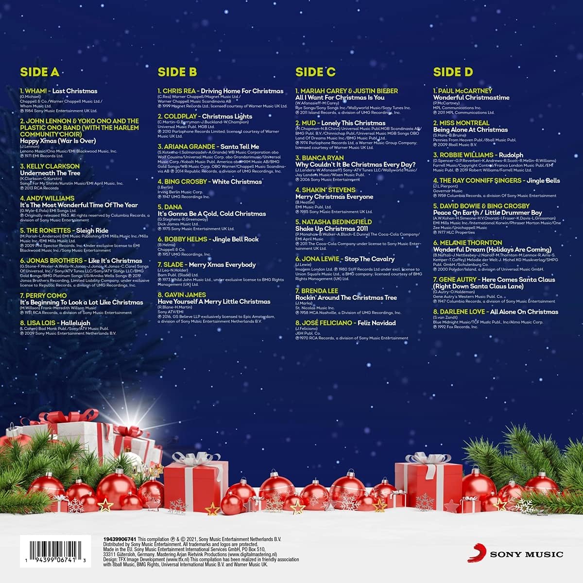 Various Artists - Sky Radio Christmas (2 LP)